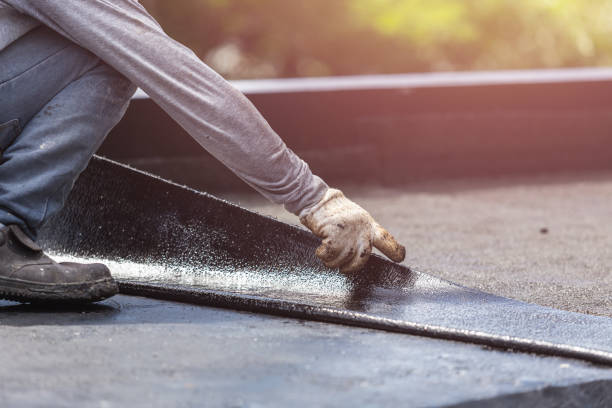 Professional Emergency Waterproofing technician working in Bristol, IN